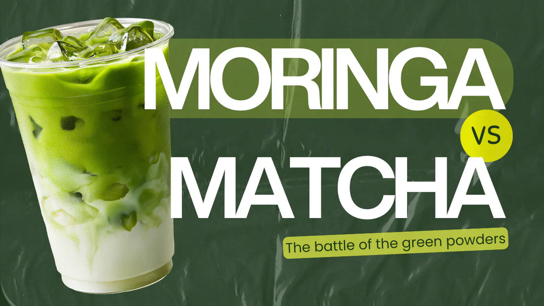 Moringa BURST vs Matcha