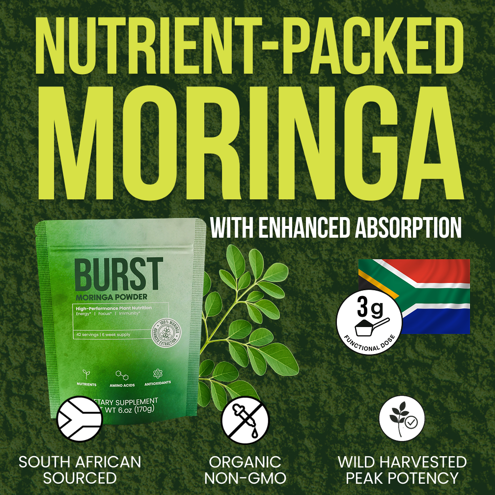 Moringa BURST Powder - 6 Week Supply